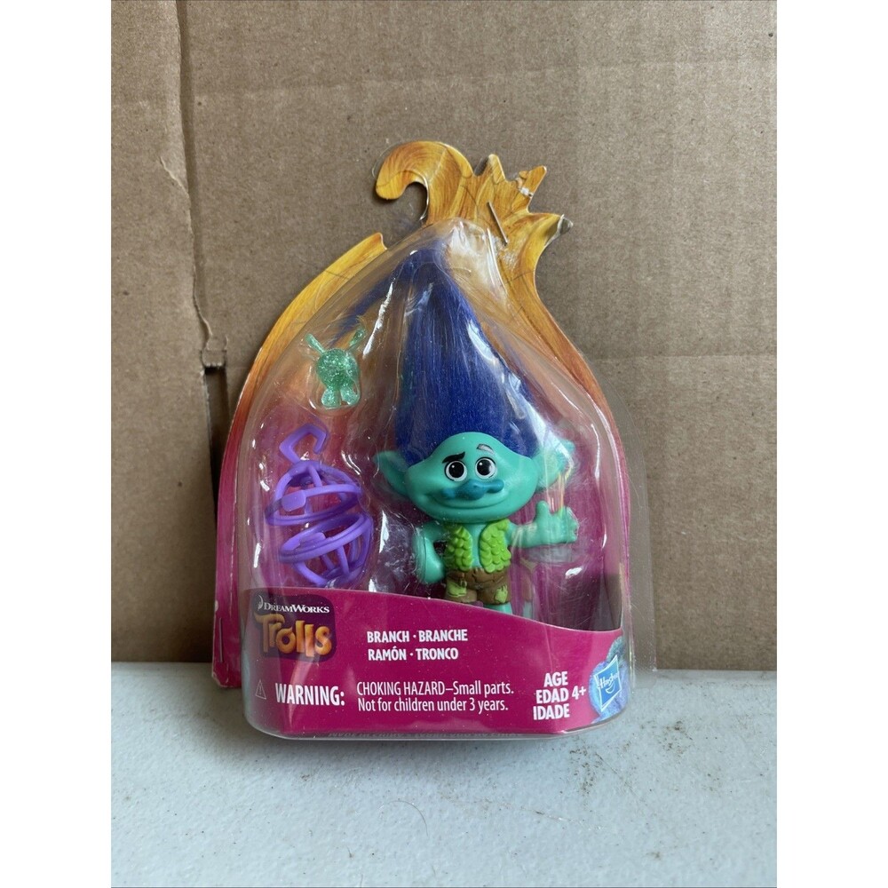 DreamWorks Trolls Movie Branch Small Town Collection Figure with Bug Lantern NIP